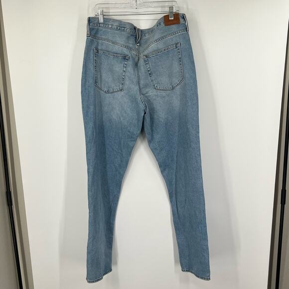 J. Crew Slouchy Boyfriend Jeans in Clear Indigo Wash High Rise - Picture 6 of 9